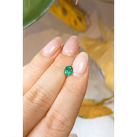 0.69 Ct. Emerald from Brazil Life Style