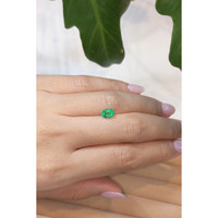 0.79 Ct. Emerald from Brazil Life Style