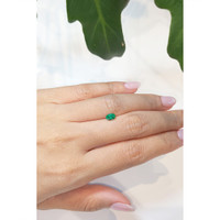 0.48 Ct. Emerald from Brazil Life Style