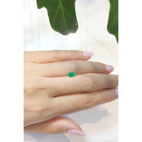0.53 Ct. Emerald from Brazil Life Style