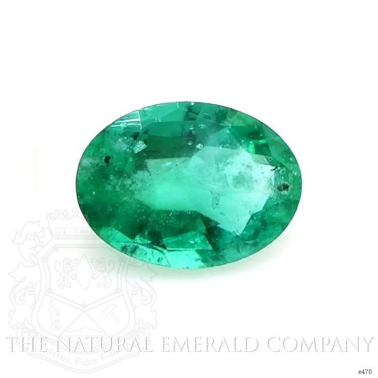  Emerald Ring 0.66 Ct. 18K White Gold