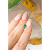0.57 Ct. Emerald from Brazil Life Style
