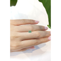 0.37 Ct. Emerald from Nigeria Life Style