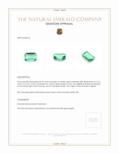 0.45 Ct. Emerald from Nigeria Appraisal