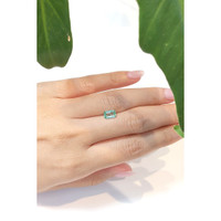 0.84 Ct. Emerald from Nigeria Life Style