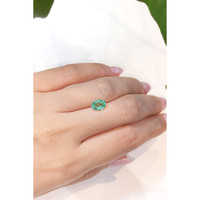 1.23 Ct. Emerald from Nigeria Life Style