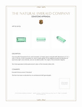 0.66 Ct. Emerald from Nigeria Appraisal