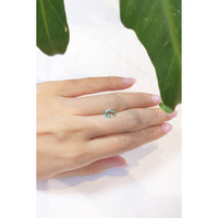 0.88 Ct. Emerald from Nigeria Life Style