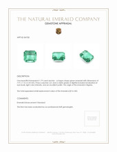 1.79 Ct. Emerald from Nigeria Appraisal