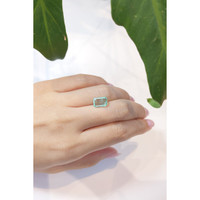 2.48 Ct. Emerald from Nigeria Life Style