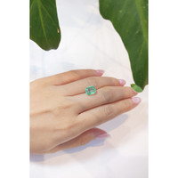 3.06 Ct. Emerald from Nigeria Life Style