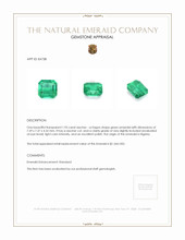 1.93 Ct. Emerald from Nigeria Appraisal