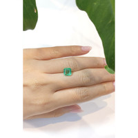 1.93 Ct. Emerald from Nigeria Life Style