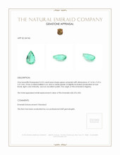 4.22 Ct. Emerald from Nigeria Appraisal