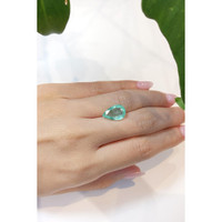 4.22 Ct. Emerald from Nigeria Life Style