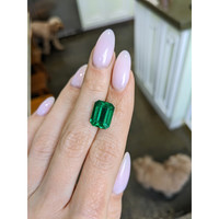 6.18 Ct. Emerald from Zambia Life Style