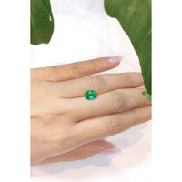 1.76 Ct. Emerald from Zambia Life Style