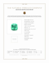 1.26 Ct. Emerald from Brazil Scan Report