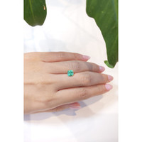 1.26 Ct. Emerald from Brazil Life Style