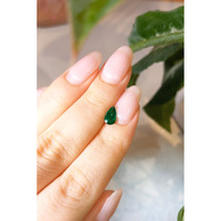 0.67 Ct. Emerald from Zambia Life Style