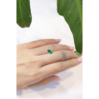 0.78 Ct. Emerald from Zambia Life Style