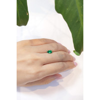 0.82 Ct. Emerald from Zambia Life Style