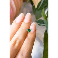0.55 Ct. Emerald from Brazil Life Style