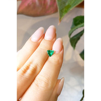 0.68 Ct. Emerald from Brazil Life Style