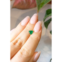 0.72 Ct. Emerald from Brazil Life Style