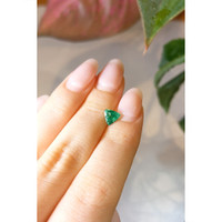 0.73 Ct. Emerald from Brazil Life Style