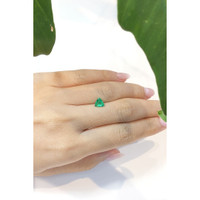 0.74 Ct. Emerald from Brazil Life Style