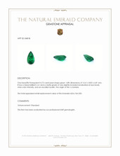 4.72 Ct. Emerald from Zambia Appraisal