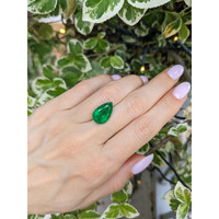 5.92 Ct. Emerald from Zambia Life Style