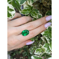6.45 Ct. Emerald from Zambia Life Style