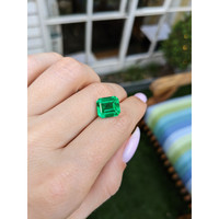 4.26 Ct. Emerald from Zambia Life Style