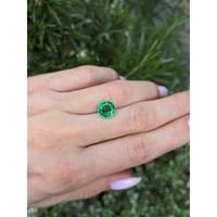 1.98 Ct. Emerald from Zambia Life Style