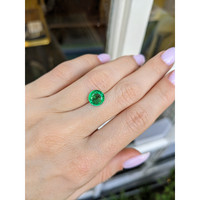 1.98 Ct. Emerald from Zambia Life Style