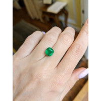2.44 Ct. Emerald from Zambia Life Style