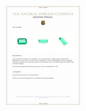 1.63 Ct. Emerald from Nigeria Appraisal