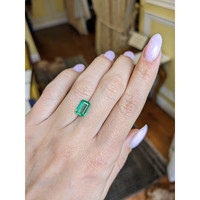 1.63 Ct. Emerald from Nigeria Life Style