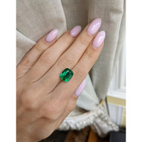 4.94 Ct. Emerald from Zambia Life Style