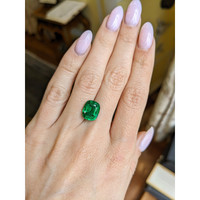 4.48 Ct. Emerald from Zambia Life Style