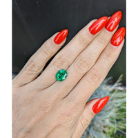 2.91 Ct. Emerald from Zambia Life Style