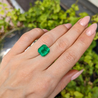 5.40 Ct. Emerald from Zambia Life Style