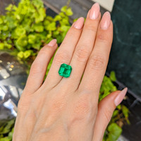 5.40 Ct. Emerald from Zambia Life Style