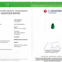 8.37 Ct. Emerald from Zambia Scan Report