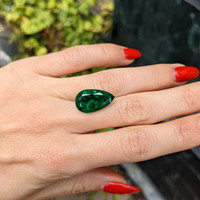 8.37 Ct. Emerald from Zambia Life Style