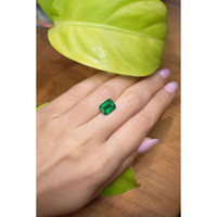2.79 Ct. Emerald from Brazil Life Style