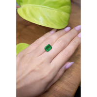 3.39 Ct. Emerald from Brazil Life Style