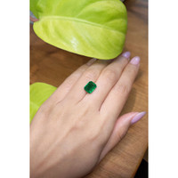 3.53 Ct. Emerald from Brazil Life Style